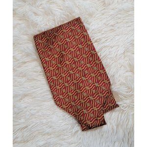 Robert Talbot Men's Geometric Design, 100% Silk Made in Italy Neck Tie